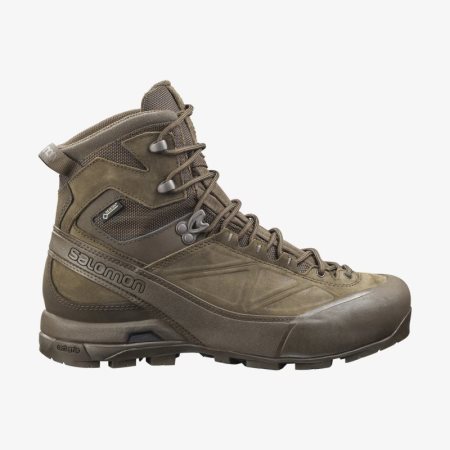 Stivali Tattici Salomon X ALP GORE-TEX FORCES Uomo Cioccolato IT 3-X78